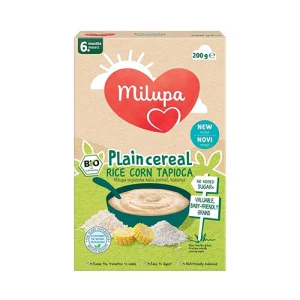 Milupa Bio Rice - Corn Tapioca 6+
