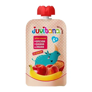 Juvitana voćna kašica breskva banana i jabuka