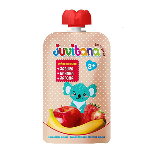 Juvitana voćna kašica jabuka kruška i borovnica