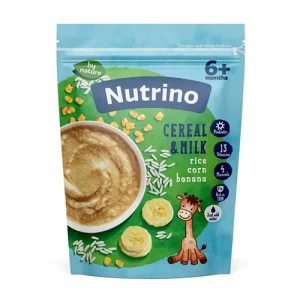 Nutrino mlečna kaša pirinač kukuruz banana