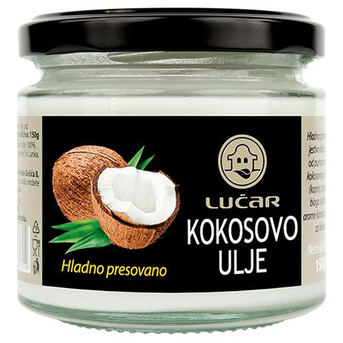 Lučar kokosovo hladno ceđeno ulje