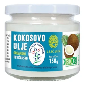 Lučar kokosovo ulje organsko devičansko