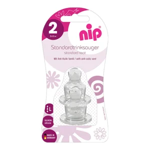 Nip cucla ventilom protiv grčeva silikon 2L 2 kom