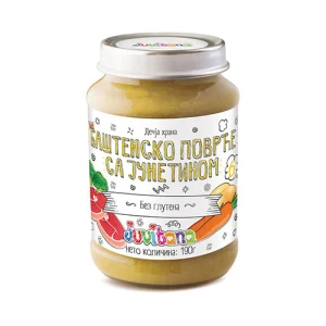 Juvitana kašica baštensko povrće junetina