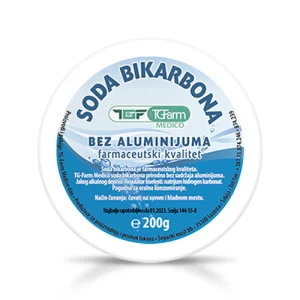 Goti soda bikarbona bez aluminijuma