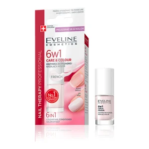 Eveline Nail therapy 6 u 1 lak za nokte – French