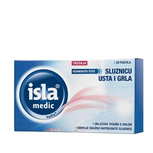 ISLA Medic hydro + trešnja pastile za grlo