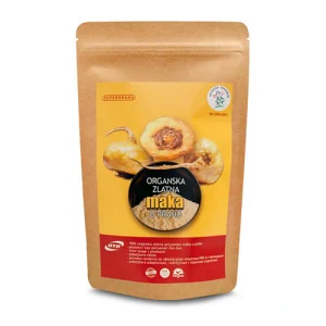 Organska zlatna maka u prahu