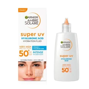 Garnier Ambre Solaire Fluid za lice za zaštitu od sunca SPF50+