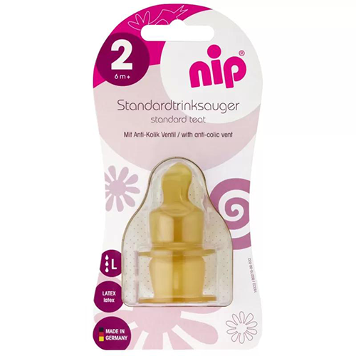 Nip cucla ventilom protiv grčeva kaučuk 2L 2 kom