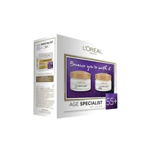 L’Oreal Paris Age Specialist 55+ set (Dnevna + Noćna krema)