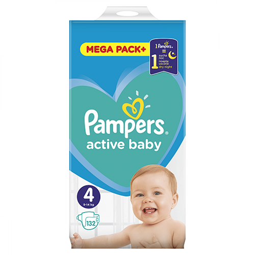 Pampers pelene 4