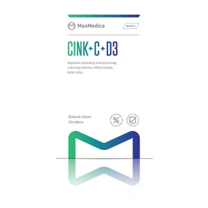 MaxMedica Cink + C+ D3