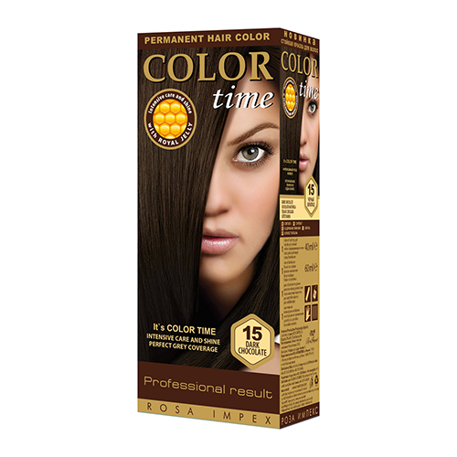 Color Time farba za kosu 15 tamna čokolada