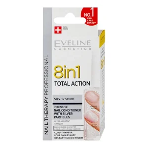 Eveline nail therapy total action silver 8u1