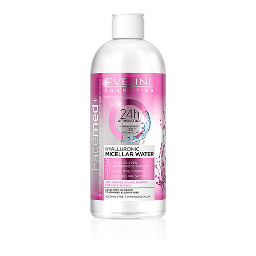 EVELINE HYALURONIC MICELARNA VODA 400ML