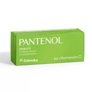 Pantenol Oriblete + VItamin C 120mg