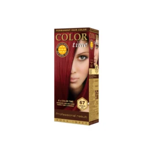 Color Time farba za kosu 67 intenzivno crvena